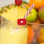 Ananas-Saft - Vollwertsaft im Blendtec Mixer
