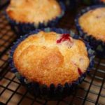 Cranberry-Kleie-Muffins